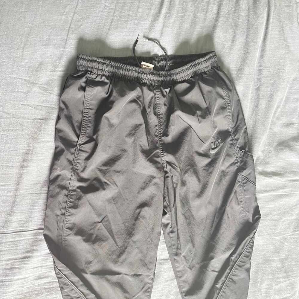 Nike Men's Black and Grey Joggers-tracksuits